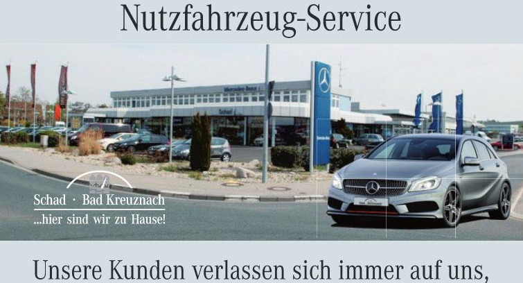 Nutzfahrzeug Service - Schad Bad Kreuznach - Unsere Kunden verlassen sich immer darauf